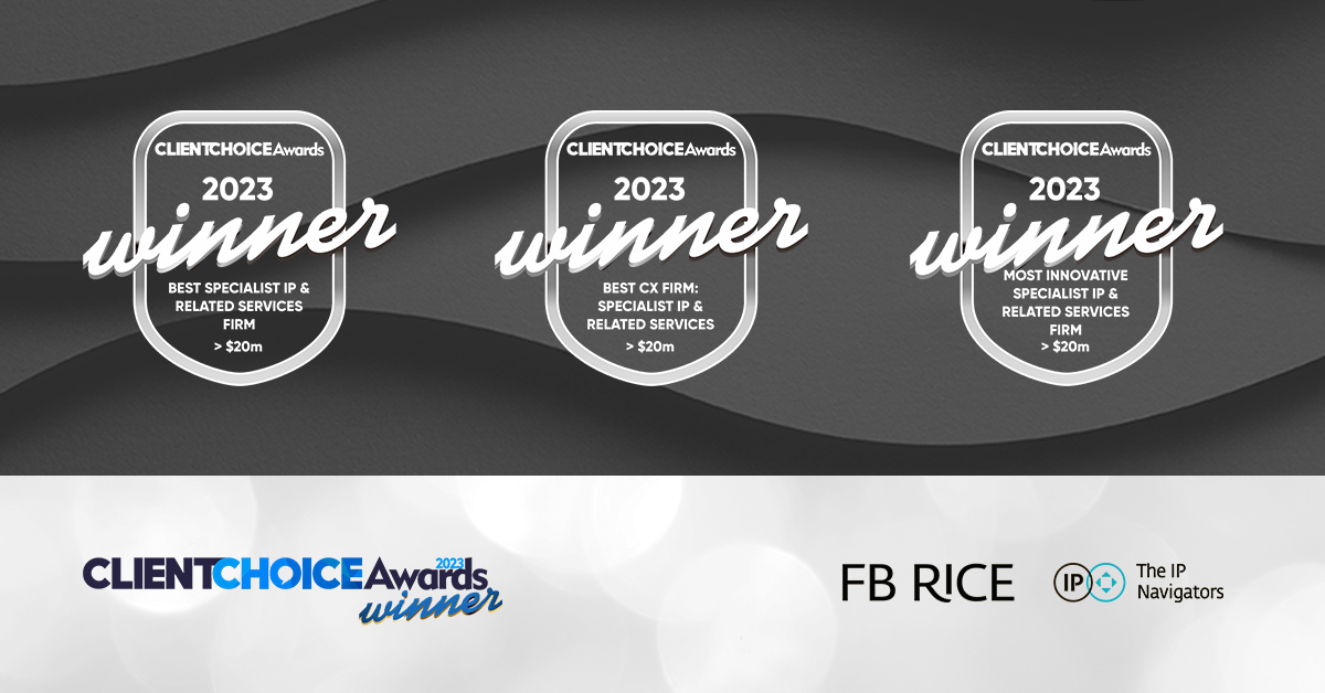 FB Rice win at Client Choice Awards 2023