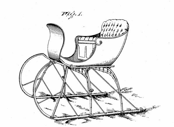 Santa's sleigh design