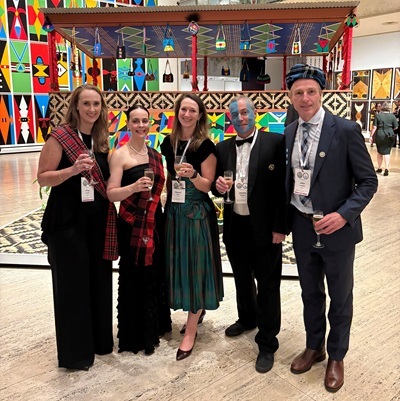 Scottish themed dinner at the IPTA 2025 annual conference