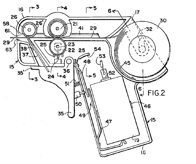 Tinsel dispensing gun